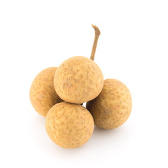 longan. fresh longan on the background