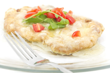 Schnitzel with Butter Sauce