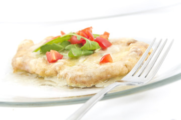 Schnitzel with Creamy Sauce