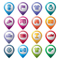 Sport Competition Pointer Icons