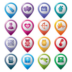 Valentines and Love Pointer Icons