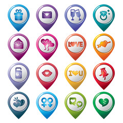 Valentines and Love Pointer Icons