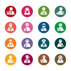 Occupation Color Icons