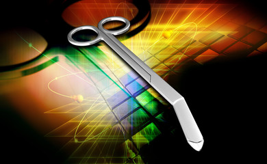 medical scissor tool