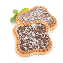 Chocolate tart cookies