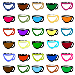 Coffee cups COLOR