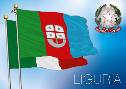 liguria regional flag