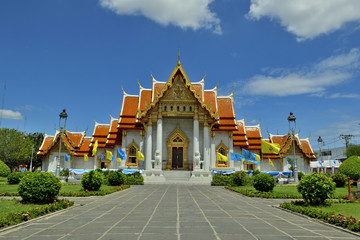 Wat Benchamabophit,The Marble Temple , Bangkok, Thailand