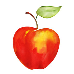 red apple