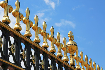 Zaun am Buckingham Palace