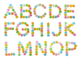 金平糖 英数文字