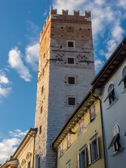 Fototapeta na wymiar Torre della Tromba - Trento Italy