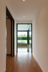 modern building, corridor