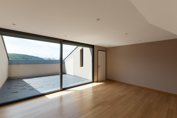 house, wide room with window