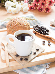 Coffee in the morning