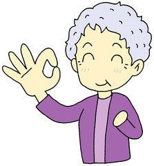 OK　おばあちゃん