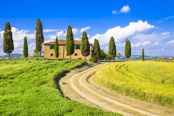 Sierkussen scenic landscapes of Tuscany. Italy © Freesurf