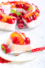 Fruit, berry jelly