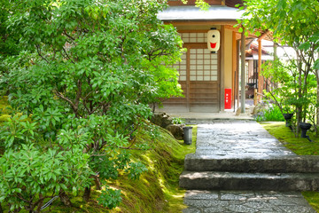 高台寺の書院　百鬼夜行提灯