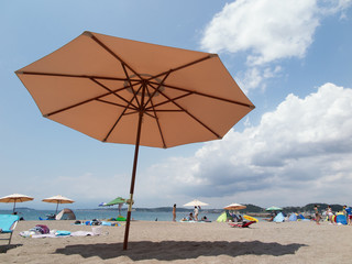 神奈川県葉山町　森戸海水浴場