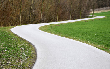 Geschlängelter Weg