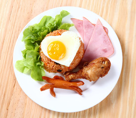 American fried rice