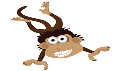 cute monkey cartoon