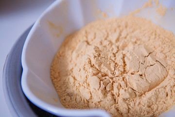 preparation of masks for hair