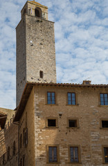 Fototapeta na wymiar Typical Village of San Gimignano