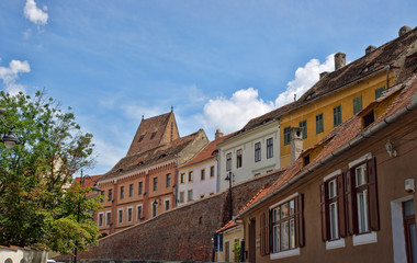 Fototapeta na wymiar Sibiu is a city in Transylvania. Romania