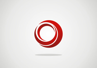 Business Abstract Circle icon. Corporate, Media, Technology - 68881614