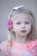 Blue Eyed Girl Serious