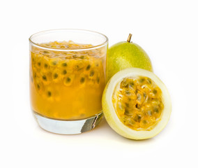 Ripe passion fruit