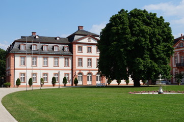 Fototapeta premium Palace park Wiesbaden