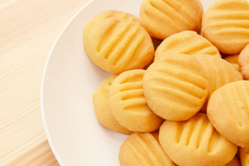 Pile of delicious cookies