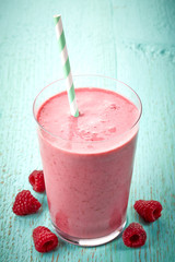 Raspberry smoothie
