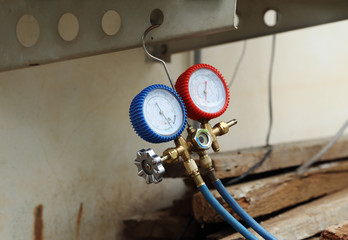 manometers for filling air conditioners