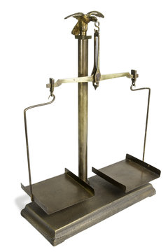Old Pharmacy Scale