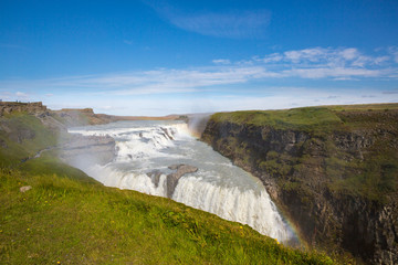 Gullfoss waterfall