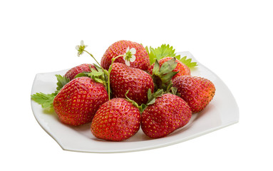 Ripe strawberry