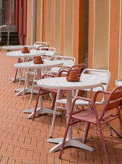 Restaurant Tische und Stühle