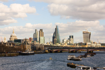 Obraz na płótnie Canvas London skyline