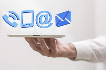 Fototapeta premium contact