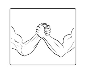 powerful handshake