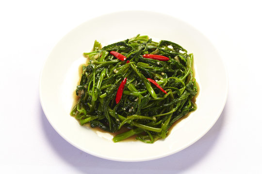 Stir Fried Water Spinach