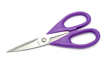 Obraz premium Purple scissors