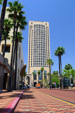 Train Station In Los Angeles. California. USA