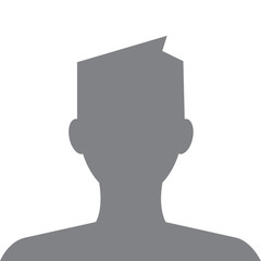 Avatar profile modern hair gray color