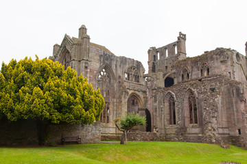 Fototapeta premium Ruins of an old monastery
