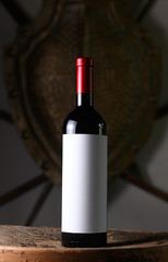 Bottle of red wine